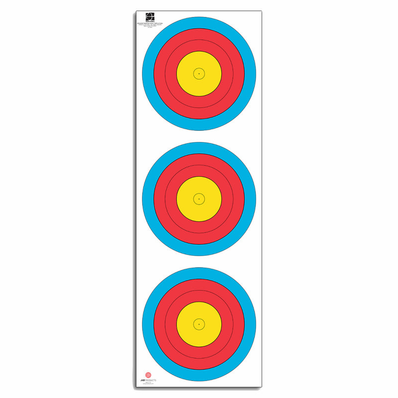 Target Face FITA 3×20cm Vertical Compound (per face)